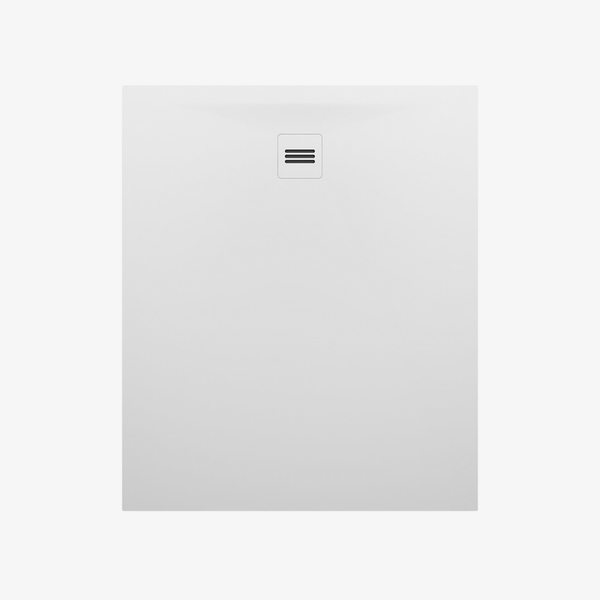 Flueel Solar Kunstmarmer Rechthoek Mat Wit 100x120 cm