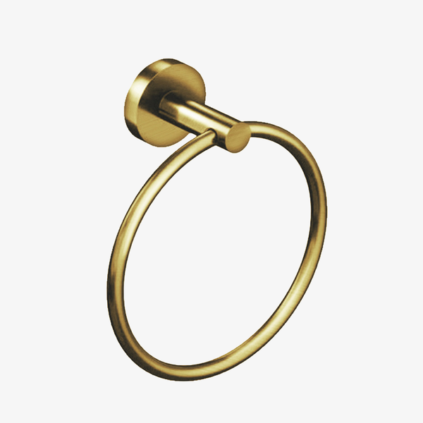 Handdoekring Xia 16 cm Brushed Gold