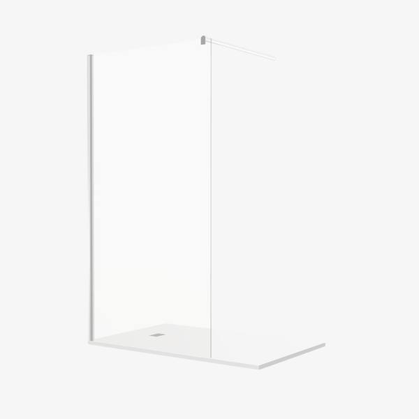 Inloopdouche Xena 100 cm Chroom Profiel Easy Clean 8 mm Veiligheidsglas Nano-Coating