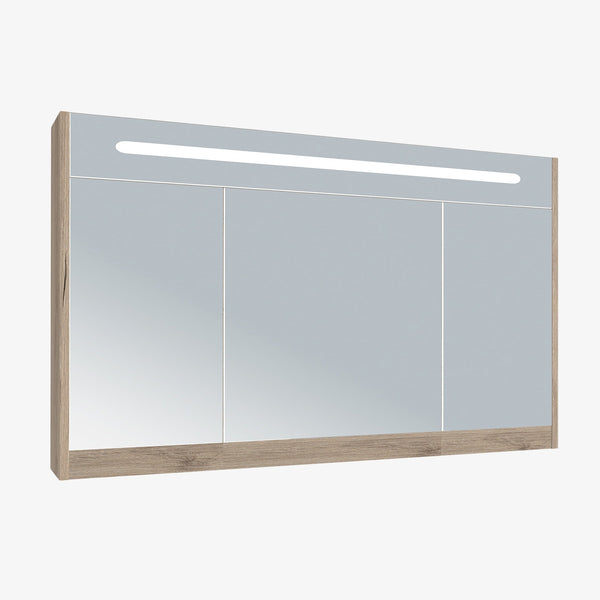 Led Spiegelkast Duitse Eik 120 cm