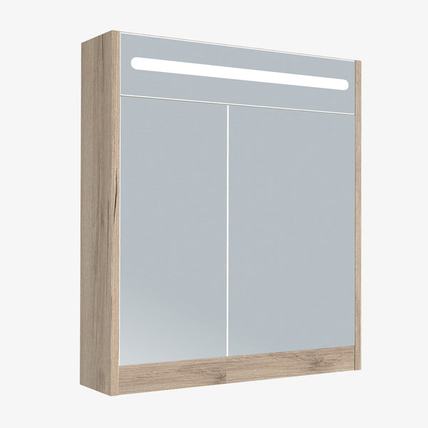 Led Spiegelkast Duitse Eik 65 cm