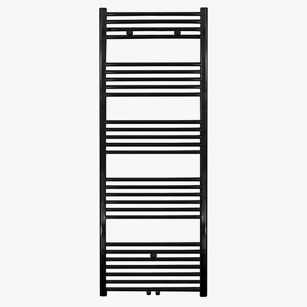 Radiator Carice 160x60 cm Links-Rechts 828 Watt / Midden Mat Zwart