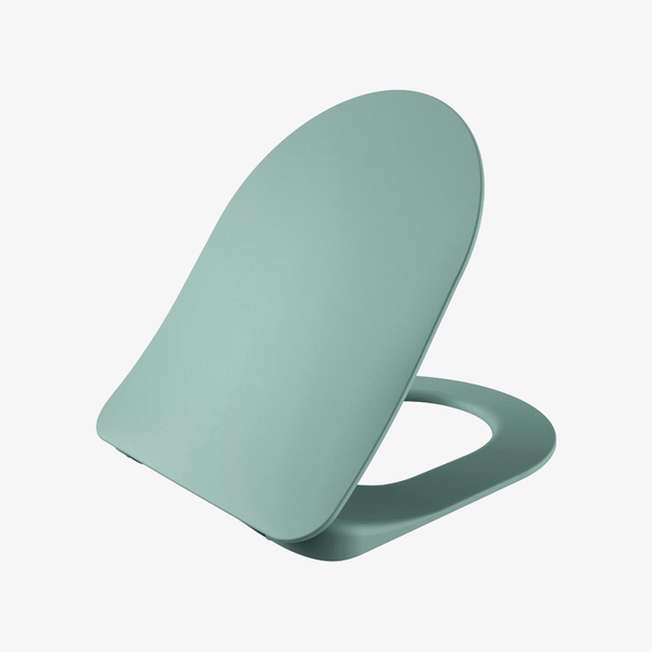 Tommy Wc-Zitting Duroplast ( Soft-Close & Quick Release ) Met Inox Scharnieren - Groen