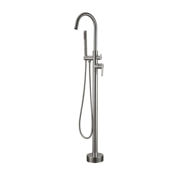 Boss & Wessing Vrijstaande Badkraan BWS Colorato Met Staaf Handdouche Set Mat Zwart 34063 1evhvz Boss & Wessing Vrijstaande Badkraan BWS Colorato Met Staaf Handdouche Set Mat Zwart 34063 1evhvz
