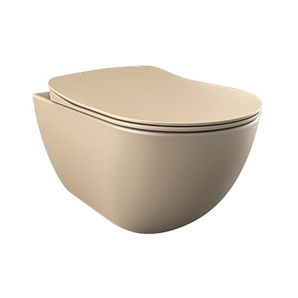 Wandcloset Parel Mat Cappucino - Bidet